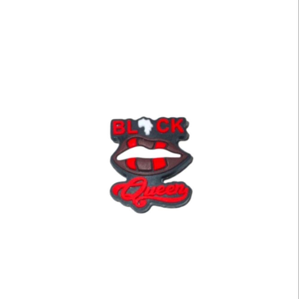 1 for $9 OR 4/$16 Black Queen Croc/Clog Charms Jibbitz - Picture 1 of 3